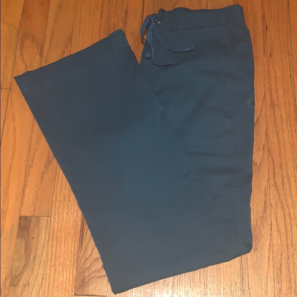Healing hands, scrub pants, Sz: S, tall.